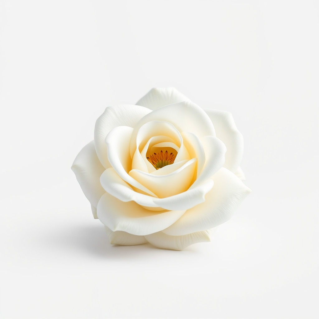 Rosa Alba White Rose Floral Model Pack Low-poly 3D model_3