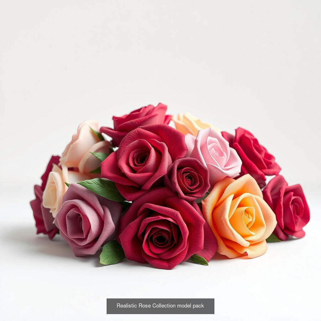 Exquisite 3D Rose Collection _13