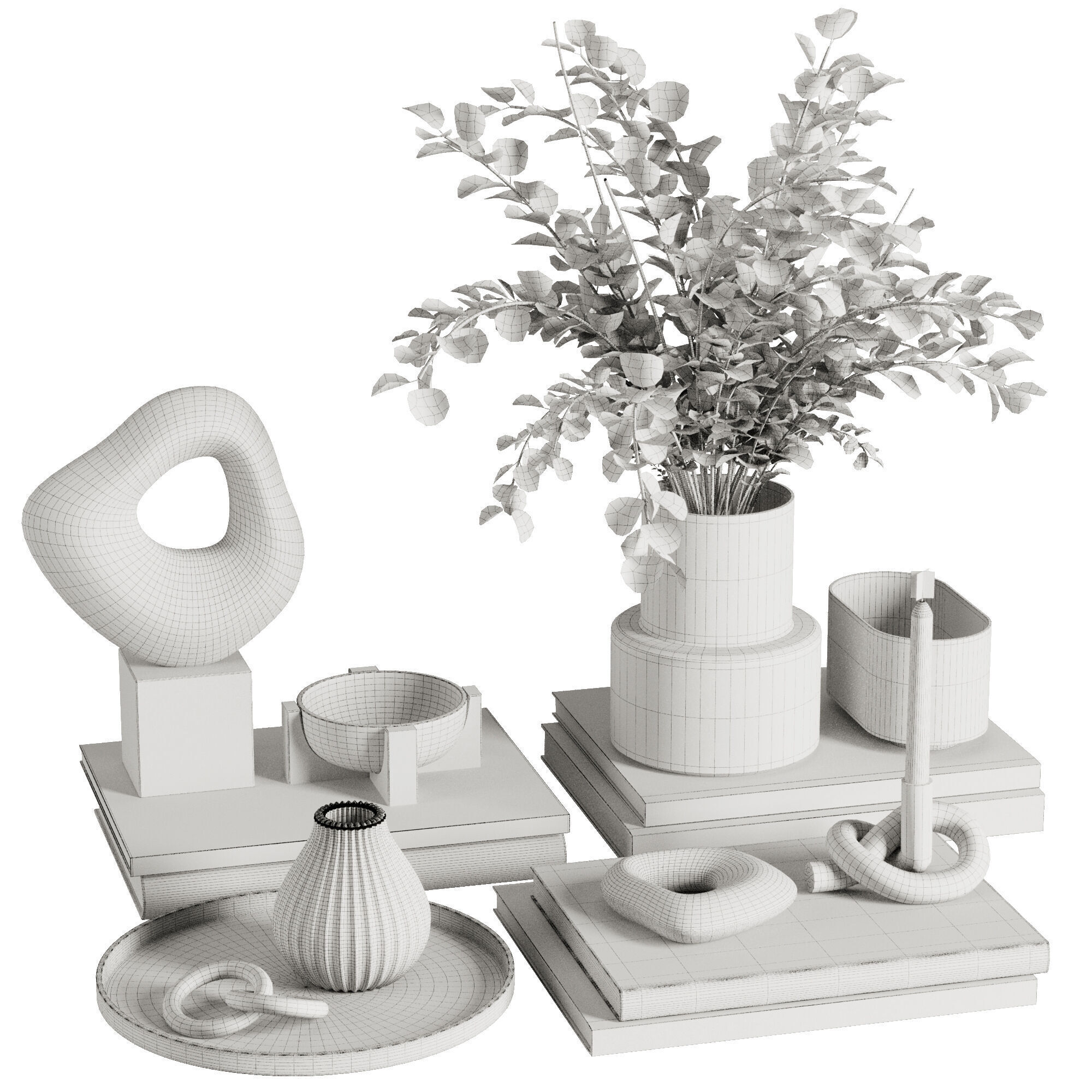 Decorative Set52 3D model_5
