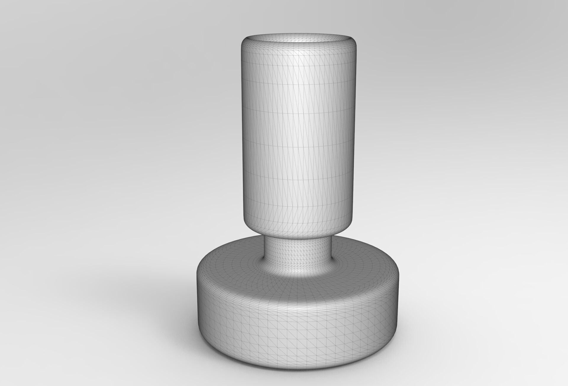 Susa Vase Low-poly 3D model_5