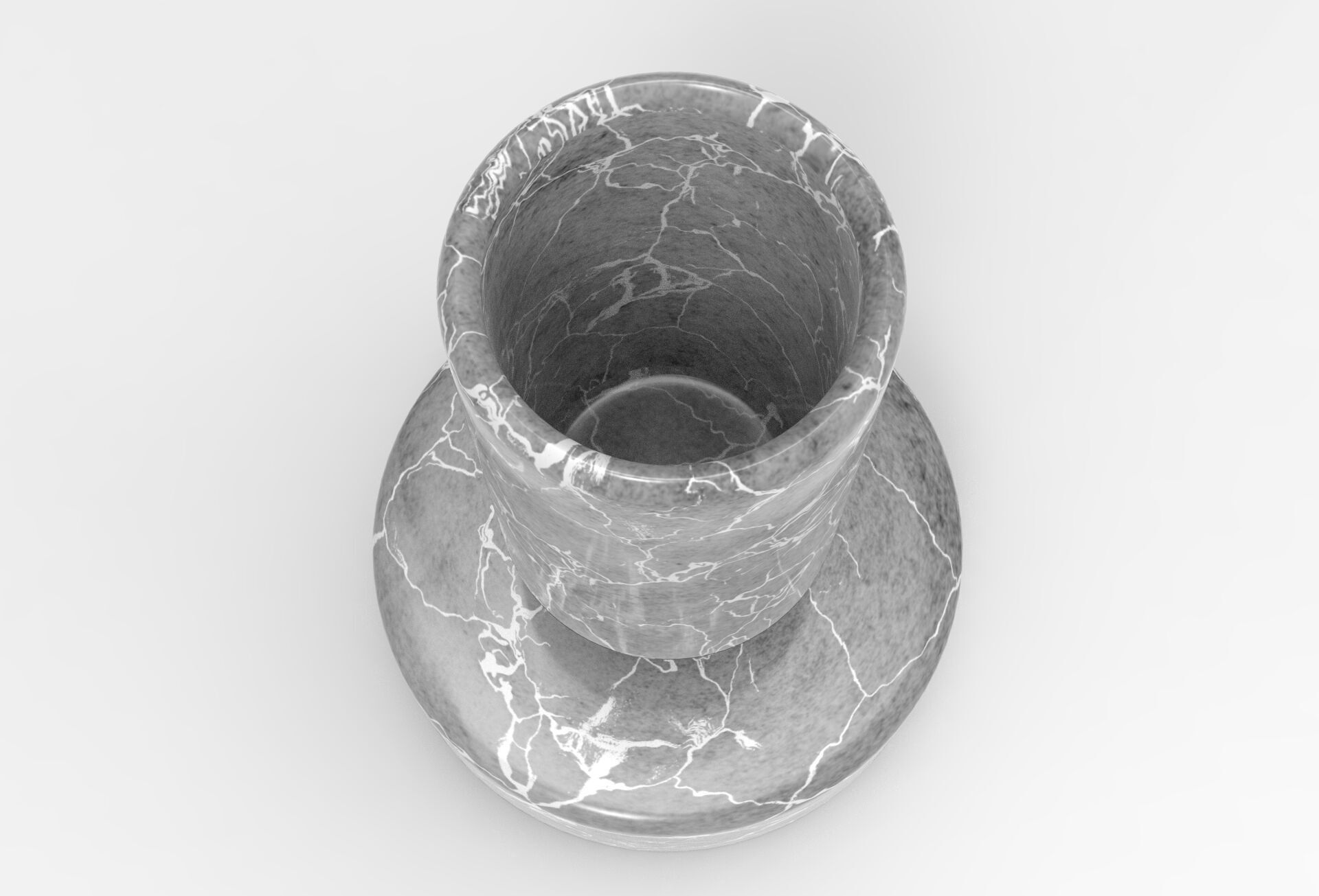 Susa Vase Low-poly 3D model_2