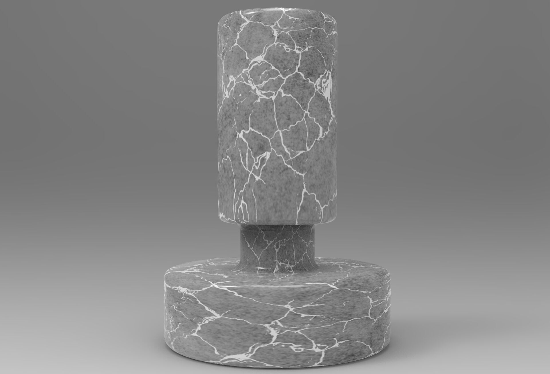 Susa Vase Low-poly 3D model_1