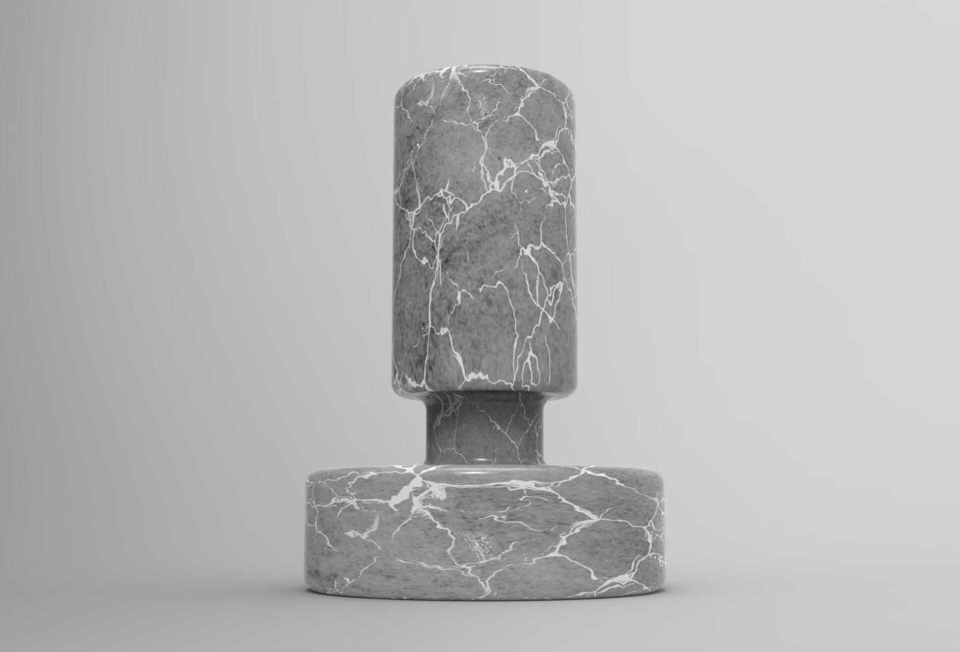 Susa Vase Low-poly 3D model_3