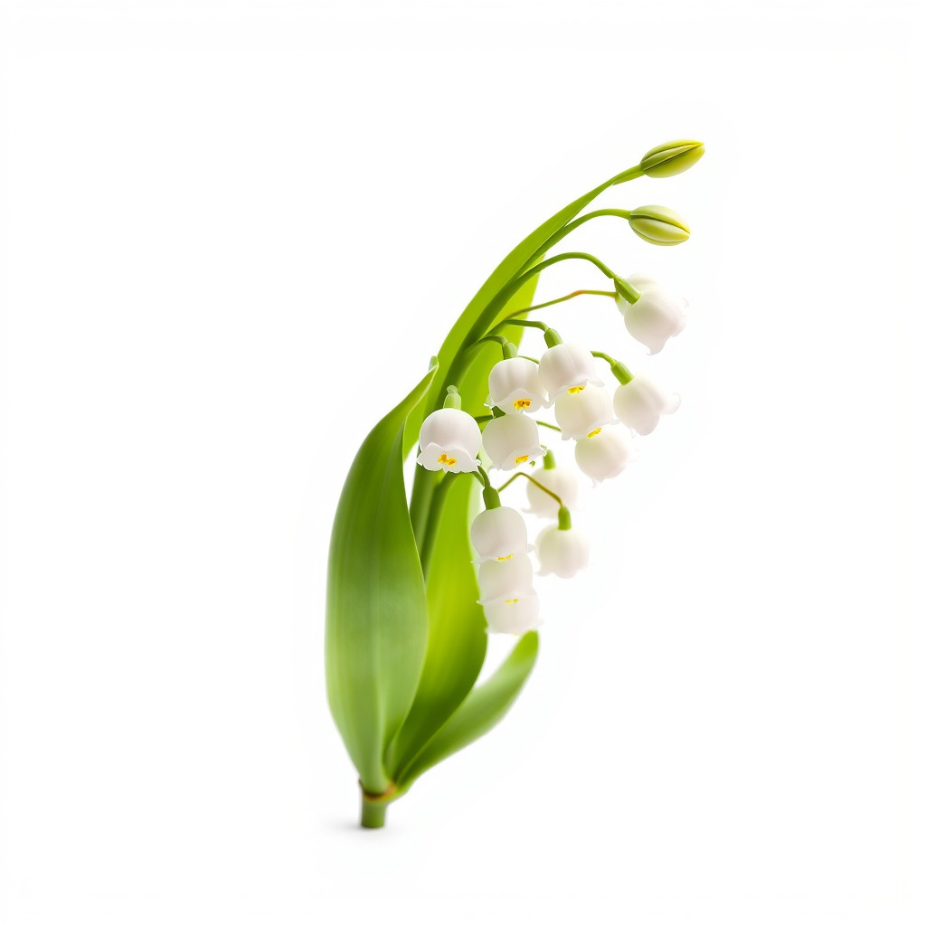 Lily of the Valley Nature-Inspired Realistic Floral model pack Low-poly 3D model_4