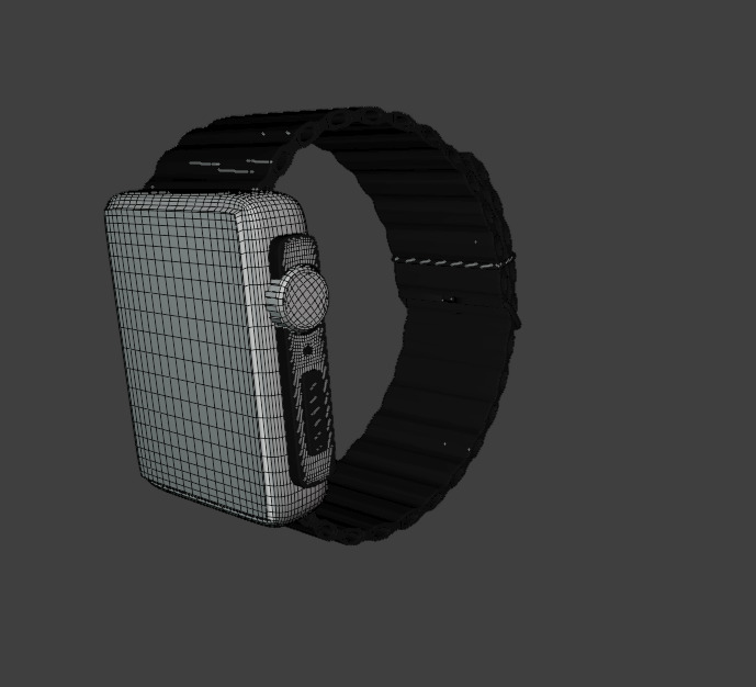 Smart Watch  3D model_1