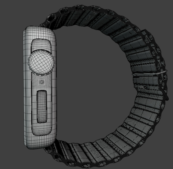 Smart Watch  3D model_4
