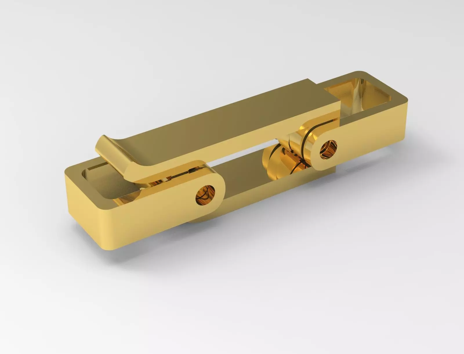 gold claps gl0001 3D print model_0