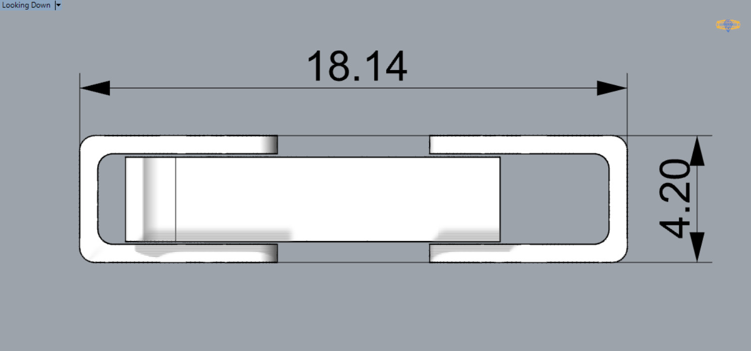 gold claps gl0001 3D print model_11