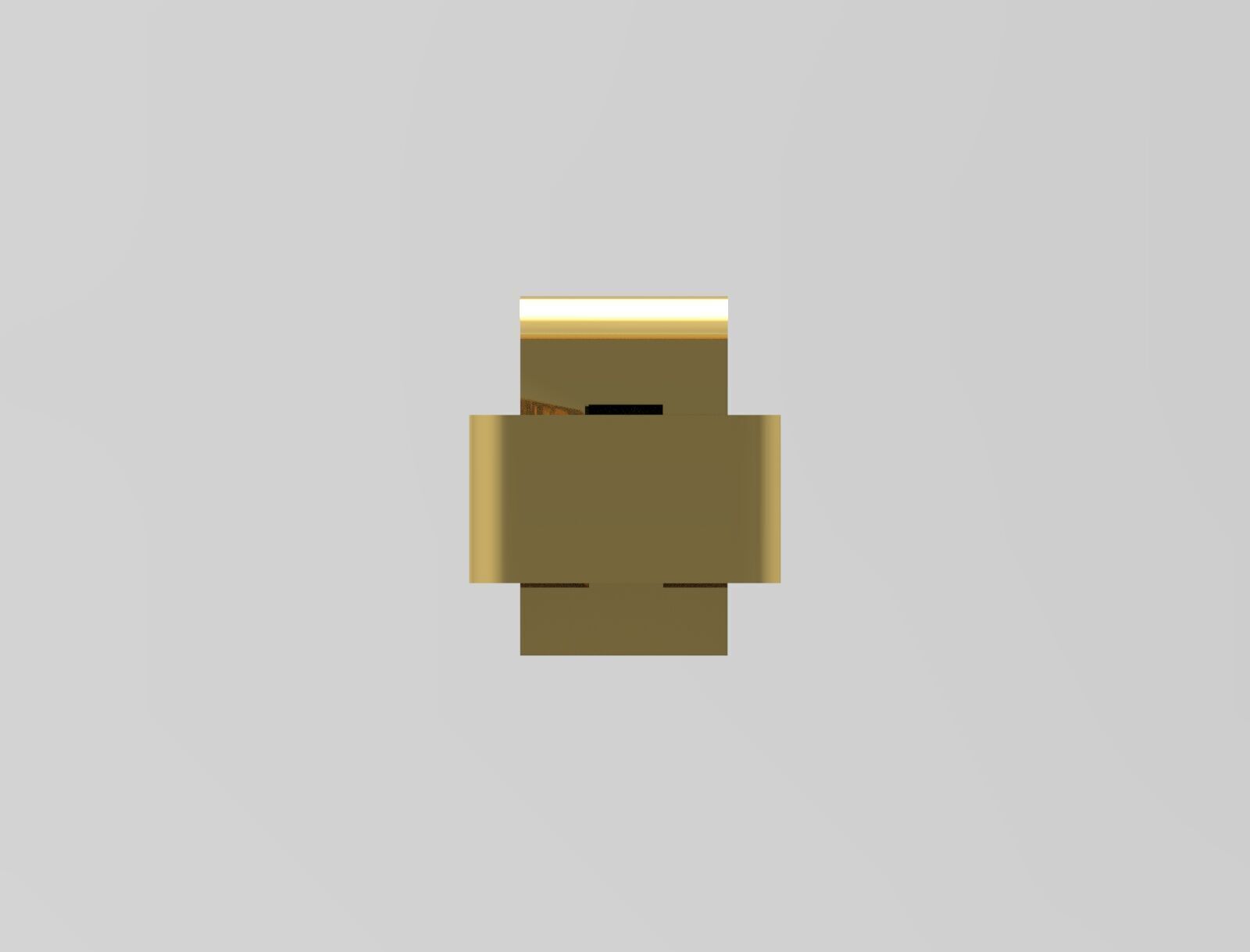 gold claps gl0001 3D print model_2