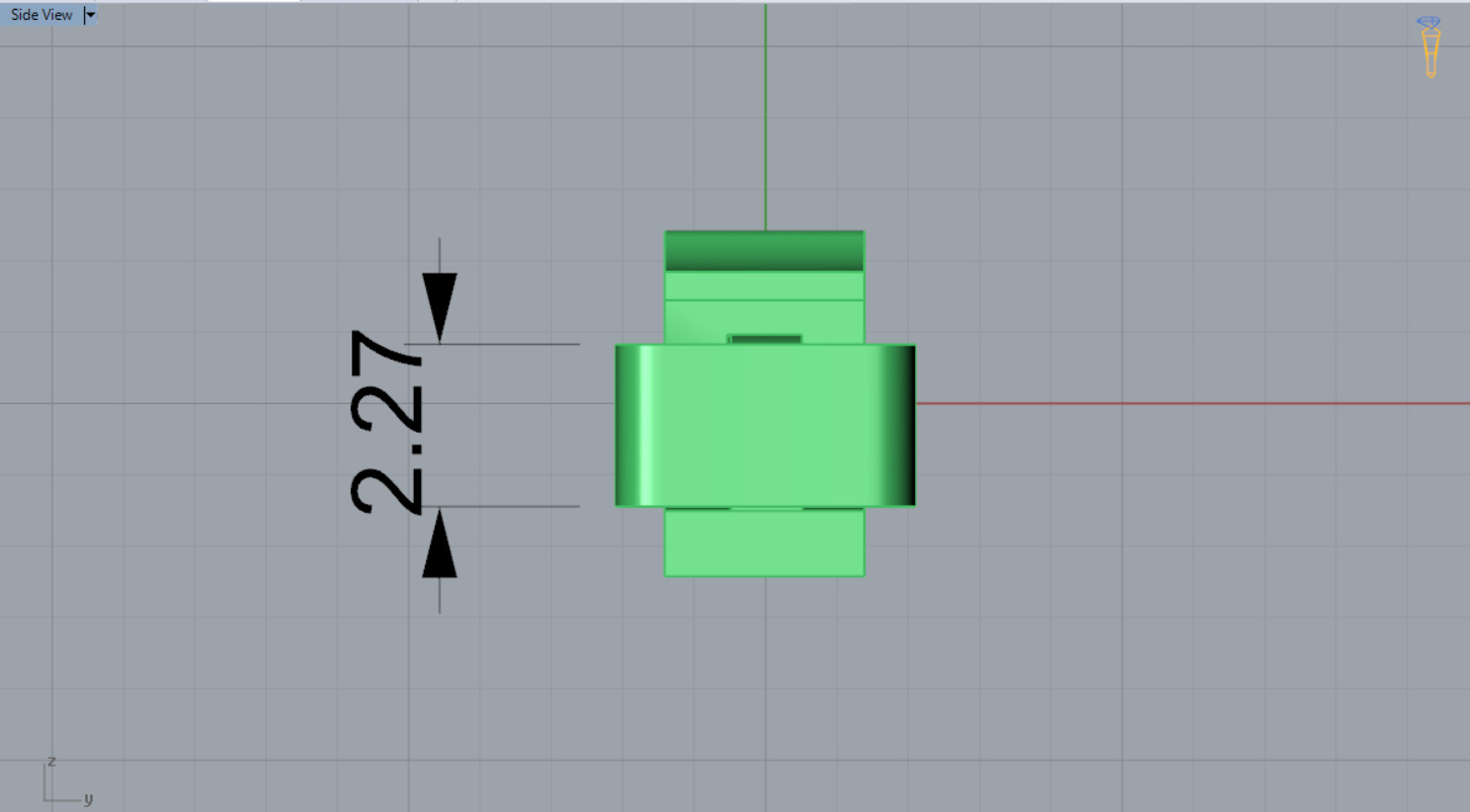 gold claps gl0001 3D print model_17