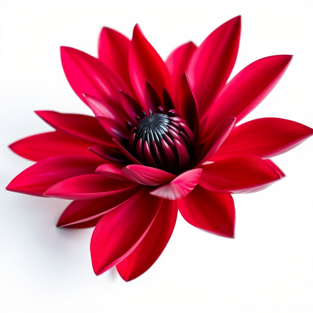 Red Water Lily Nymphaea Model Pack Low-poly 3D model_3