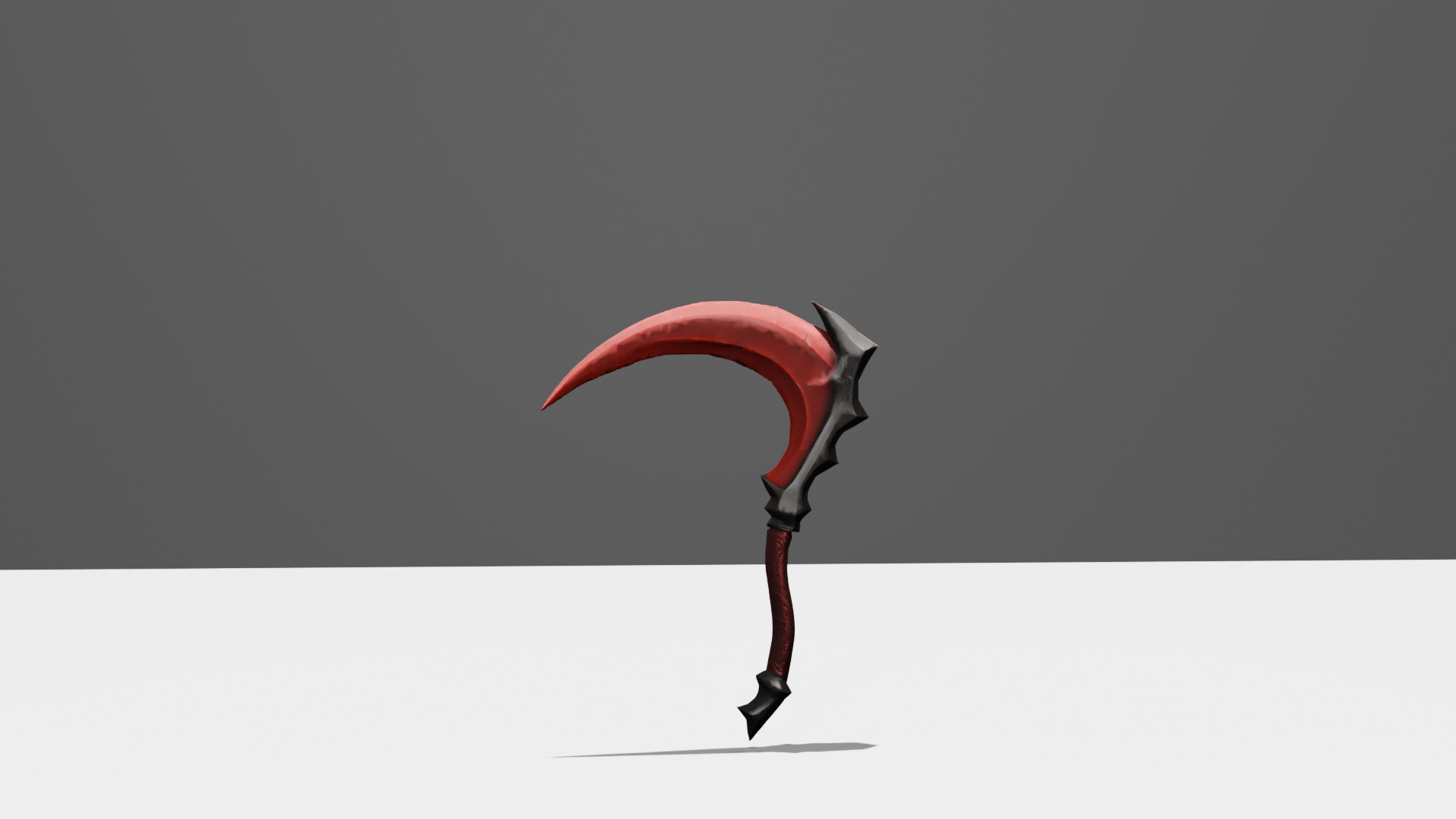 sickle 3D model_3