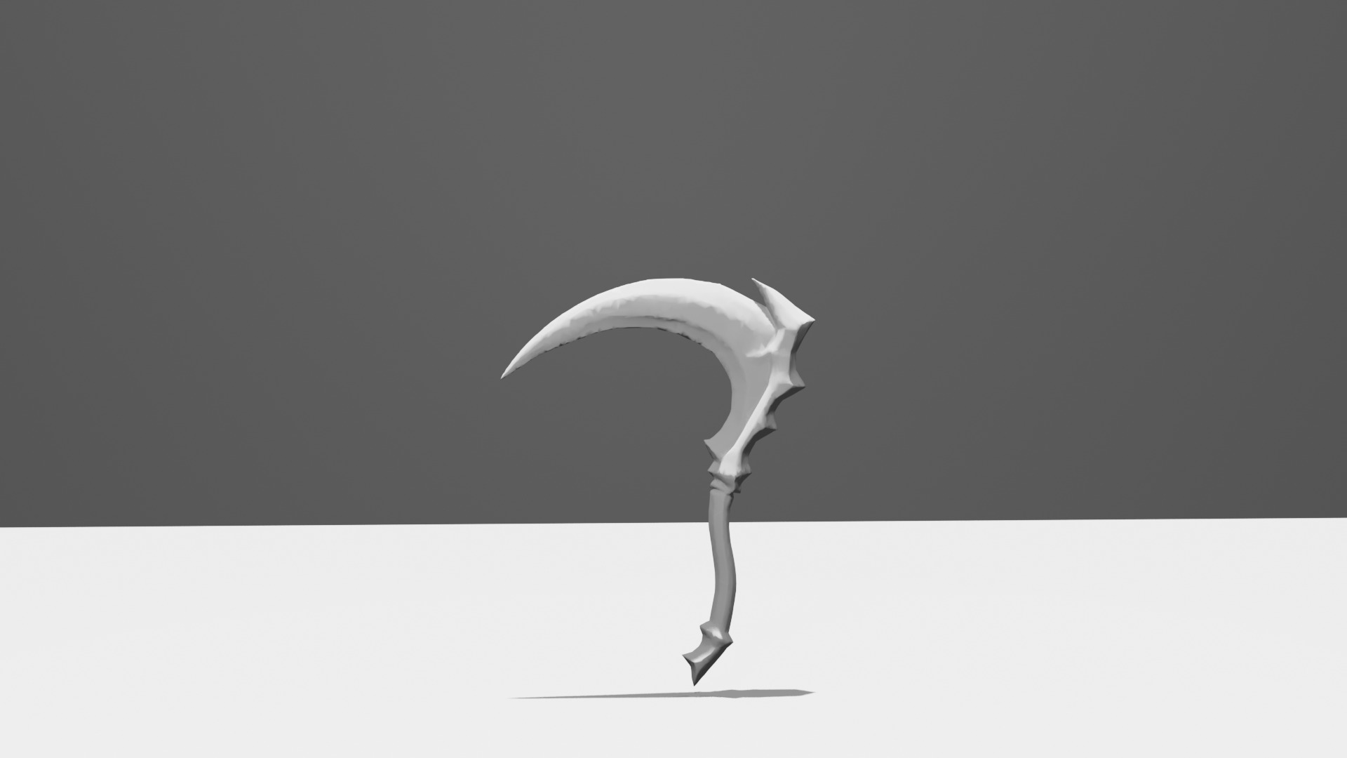 sickle 3D model_13
