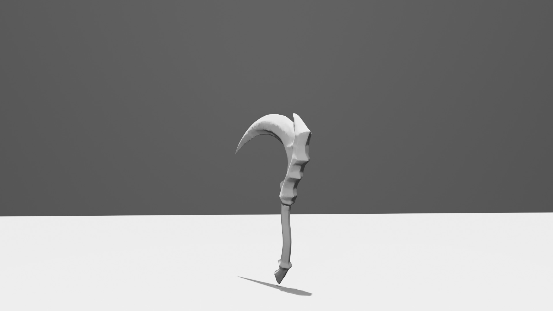 sickle 3D model_12