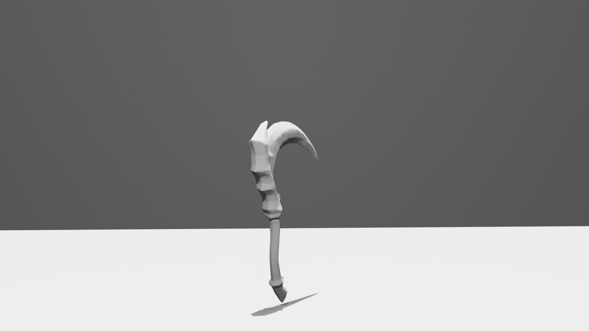 sickle 3D model_10