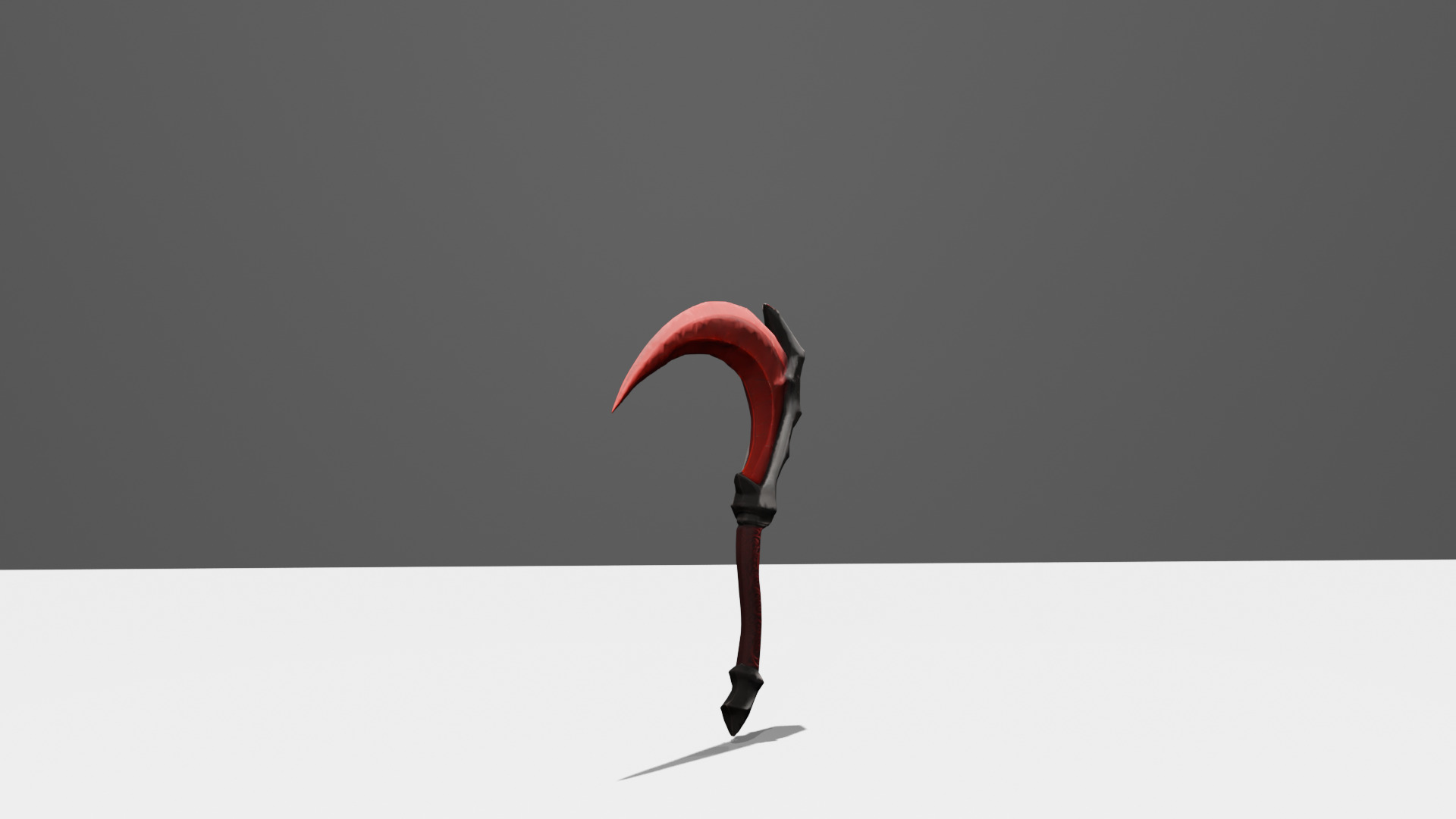 sickle 3D model_4