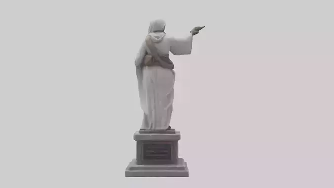 Peaceful Resistance statue model