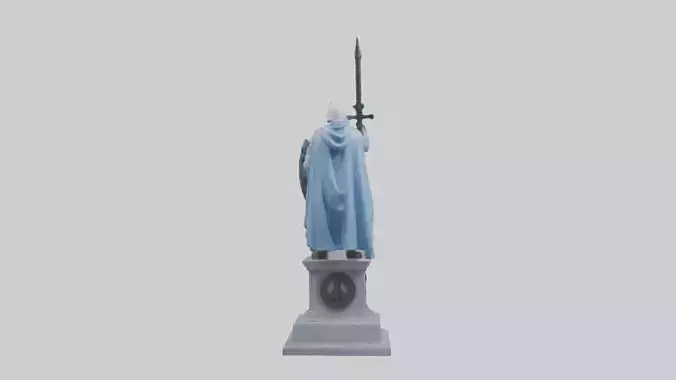 Peacekeeper statue model
