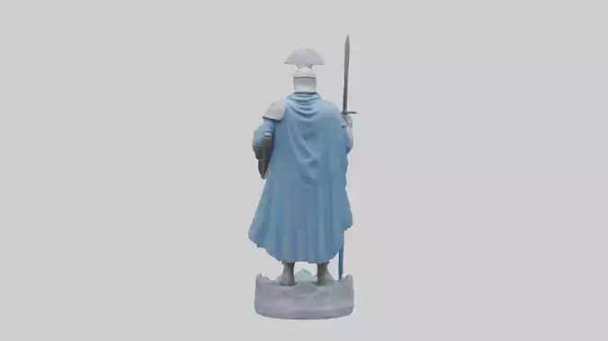 Peacekeeper Warrior Sculpture model
