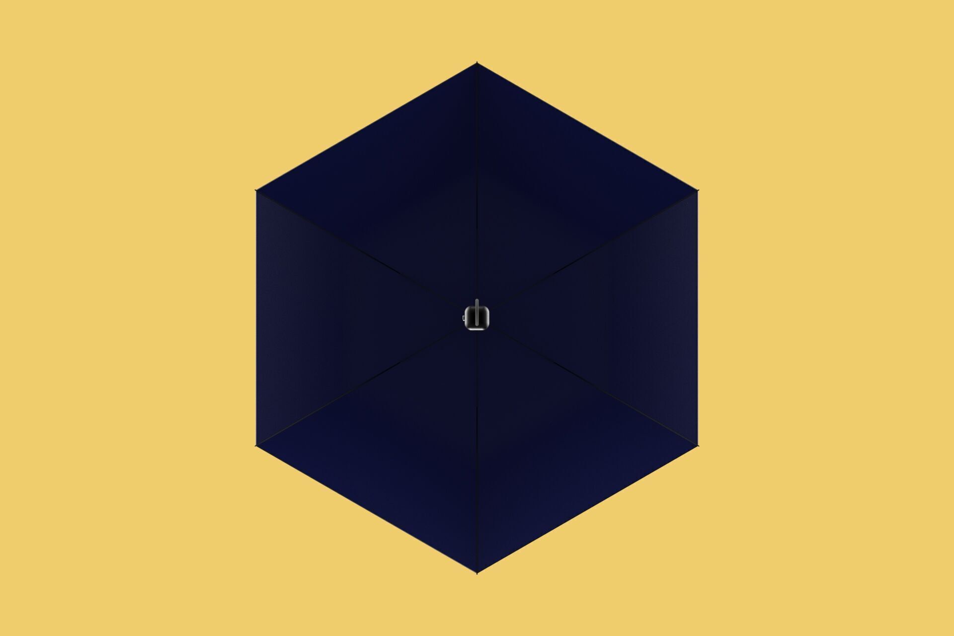 FOLDED OPEN CLOSED UMBRELLA AUTO FOLDABLE FOLDING COMPACT CLOSE 3D model_16