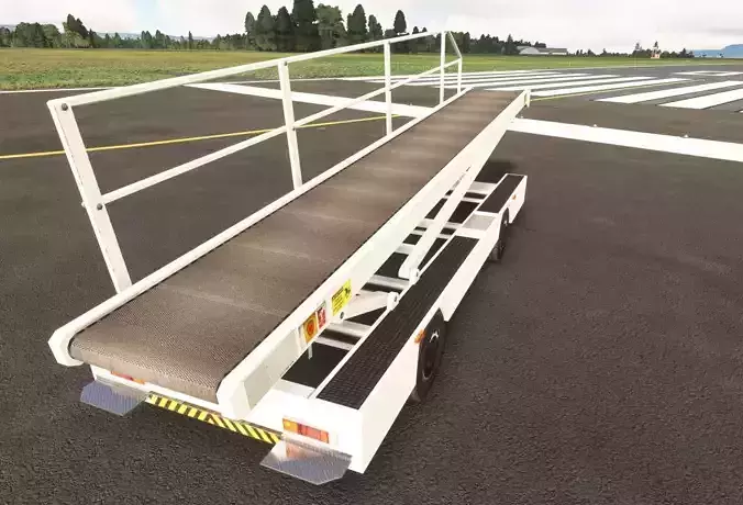Aircraft Baggage Belt Loader