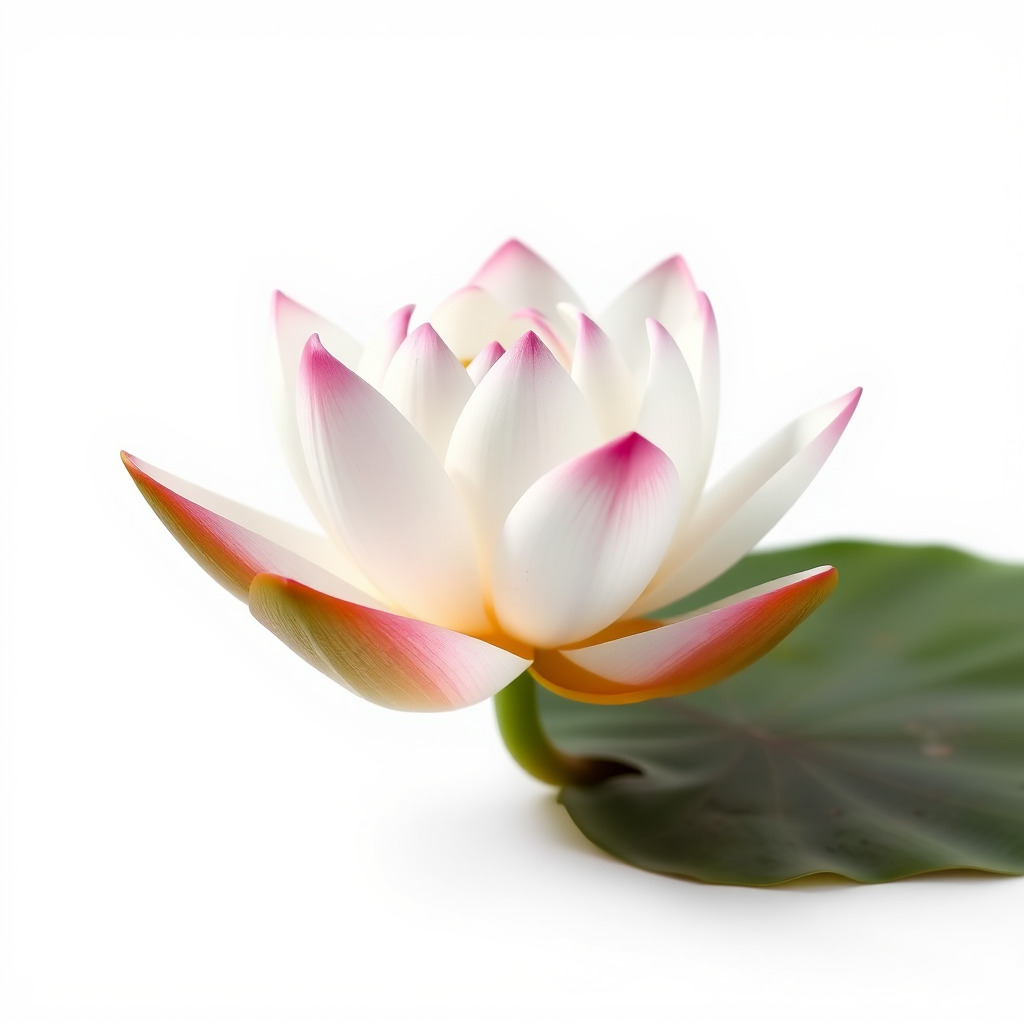 Tiger Water Lily Nymphaea Lotus Detailed Texture Model Pack Low-poly 3D model_4