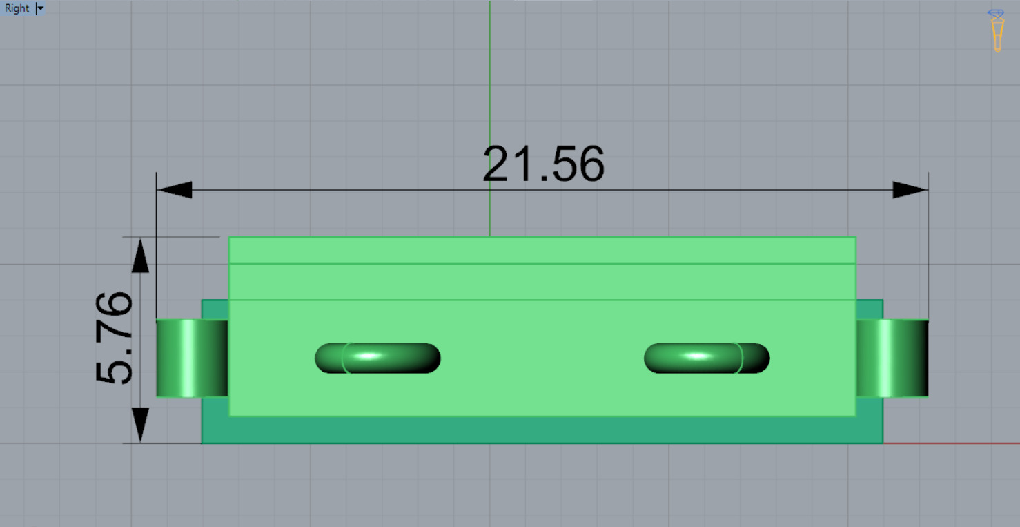 Classic gold two-tone box lock model gl0003 3D print model_10