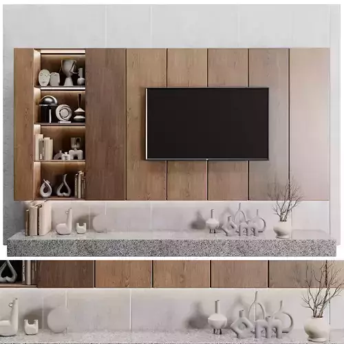 TV Wall set 24