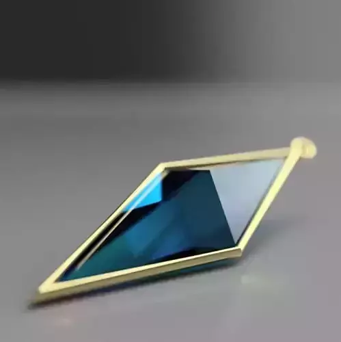 Fanart - Pendant inspired by Nadia The Secret of Blue Water 3D print model Fanart - Pendant inspired by Nadia The Secret of Blue Water 3D print model