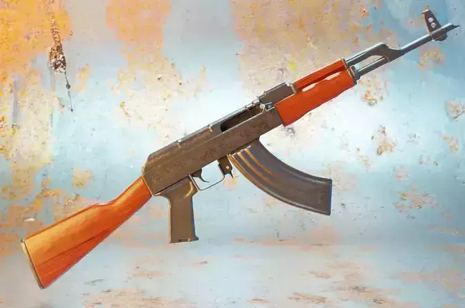 AK-47 rifle 