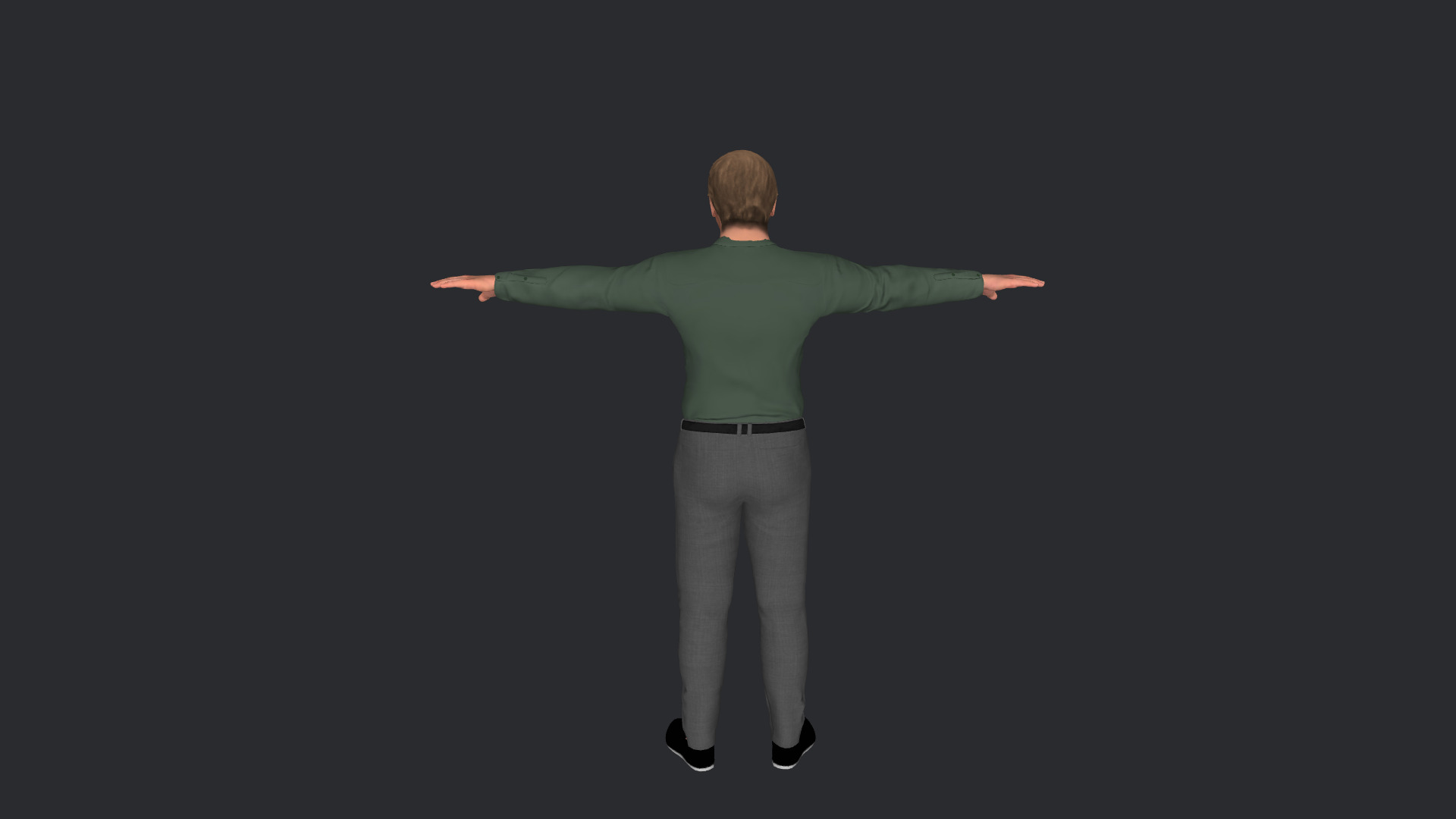 Donald Trump Hyper Realistic Full Body Rigged 3D Character 3D model_11