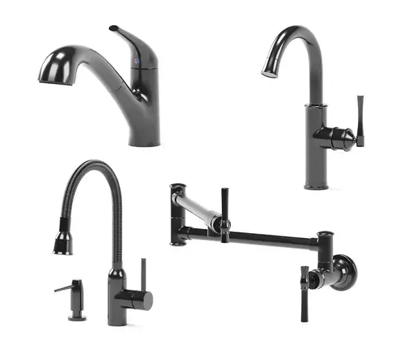 Elkay kitchen faucets collection 3D model