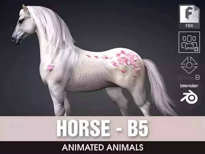 Horse-B5 3D model