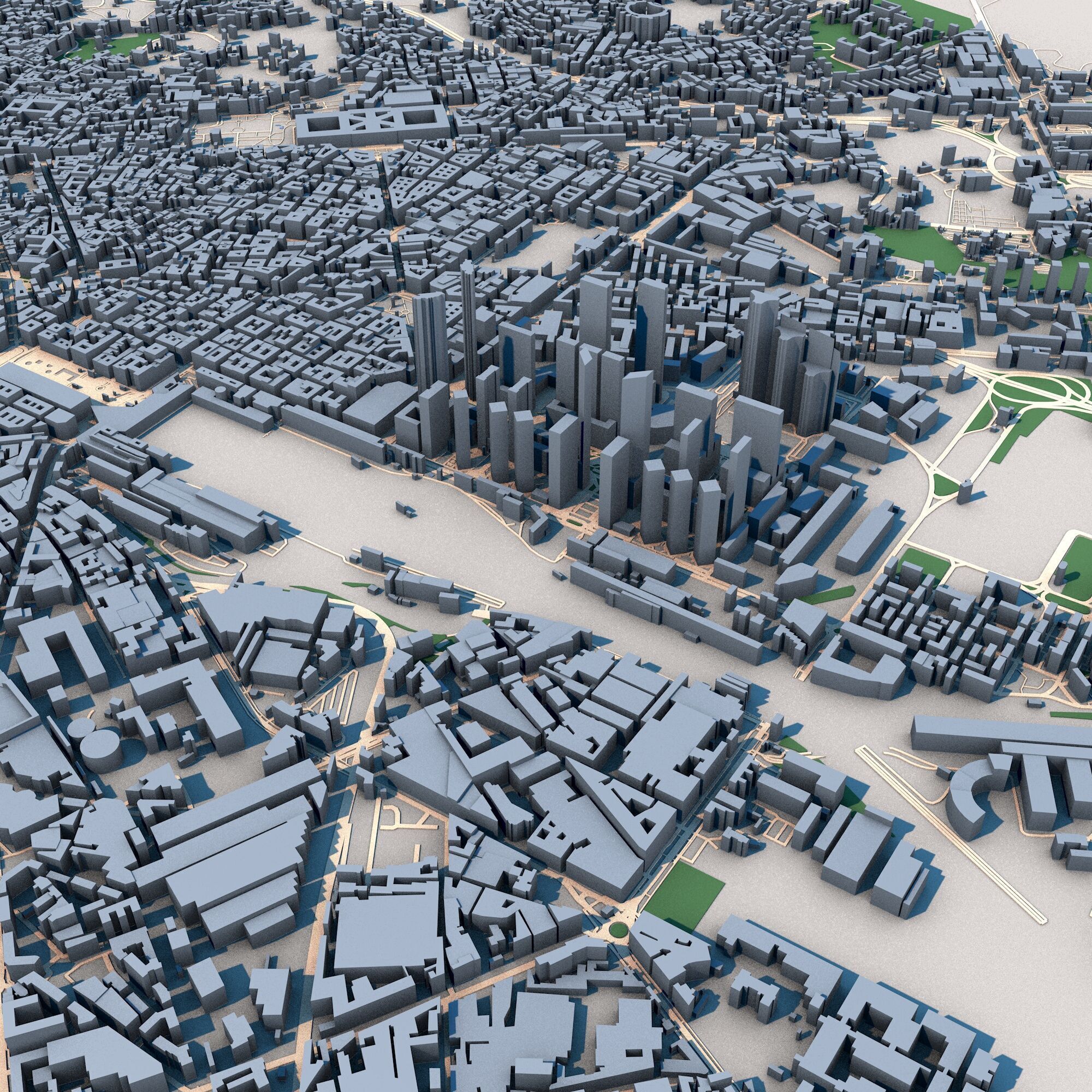 Napoli City Italy 3D model_8