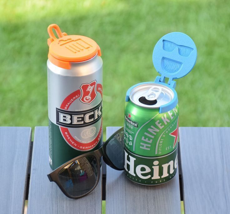Insulated Beer holder and cover  3D print model_3