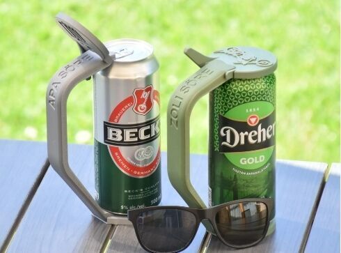 Insulated Beer holder and cover  3D print model_1