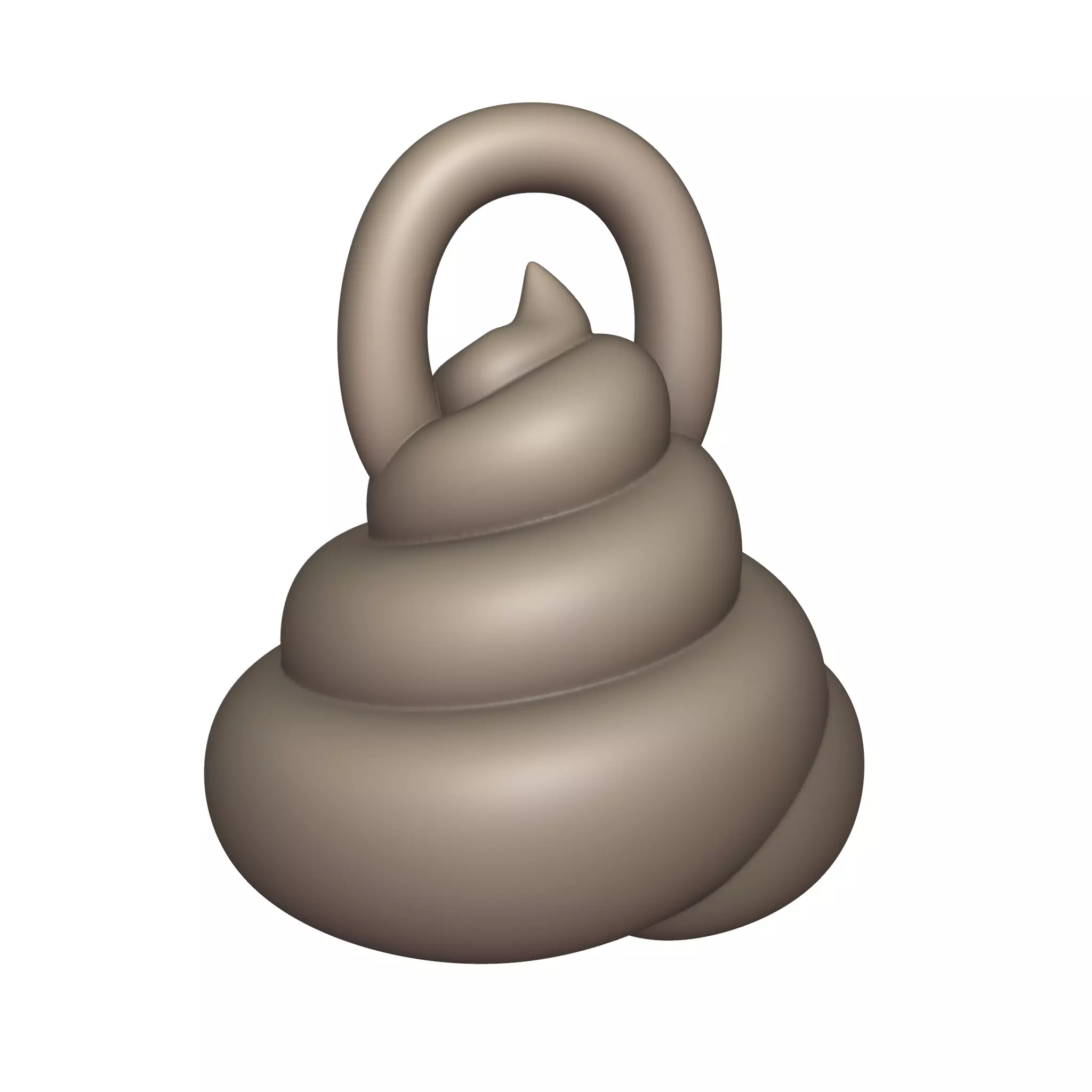 Poop Pedant - Printable 3D Model 3D print model_0