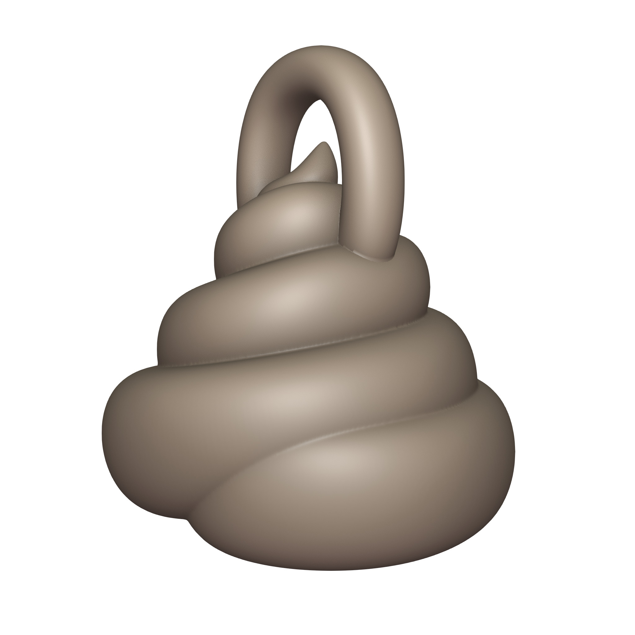 Poop Pedant - Printable 3D Model 3D print model_1