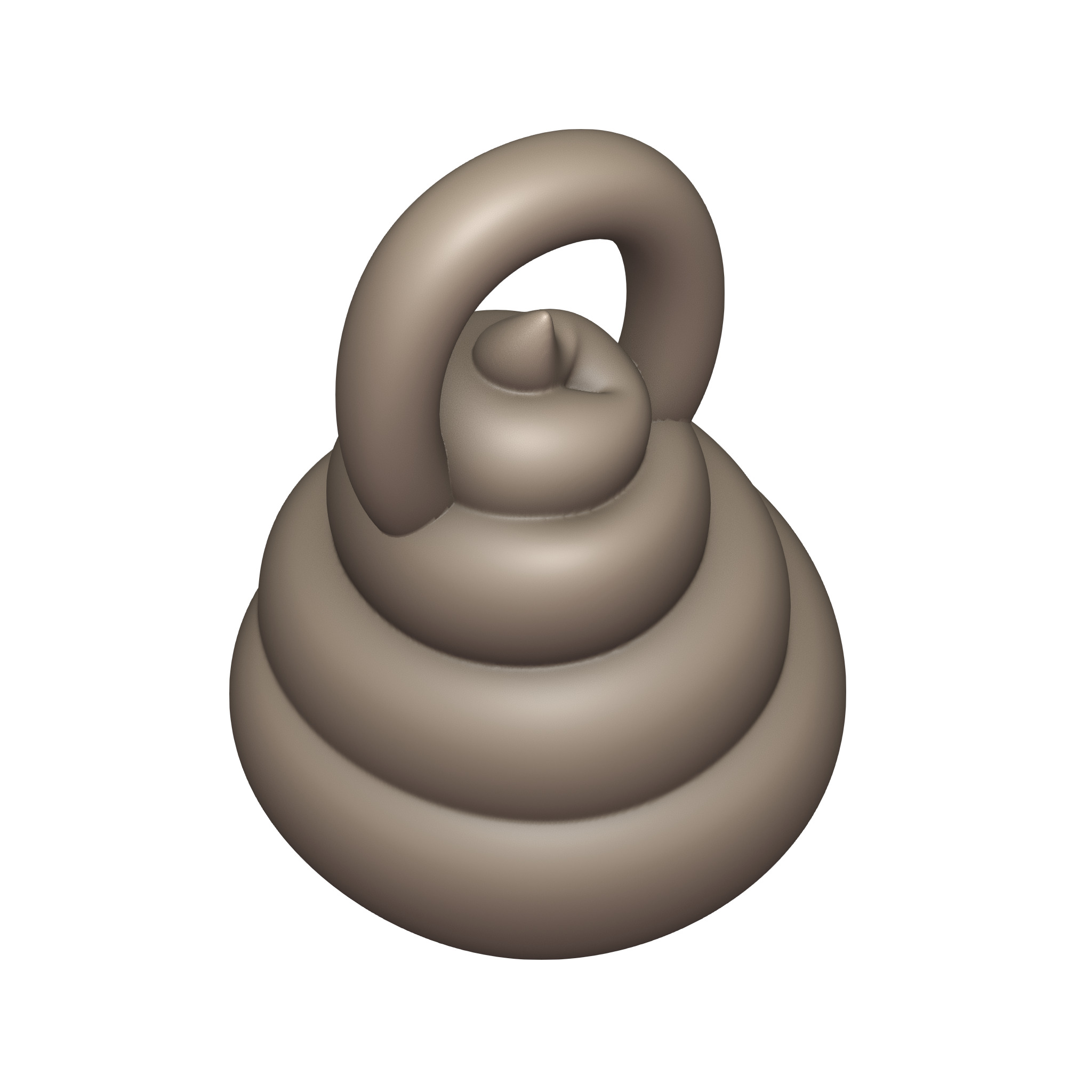 Poop Pedant - Printable 3D Model 3D print model_2