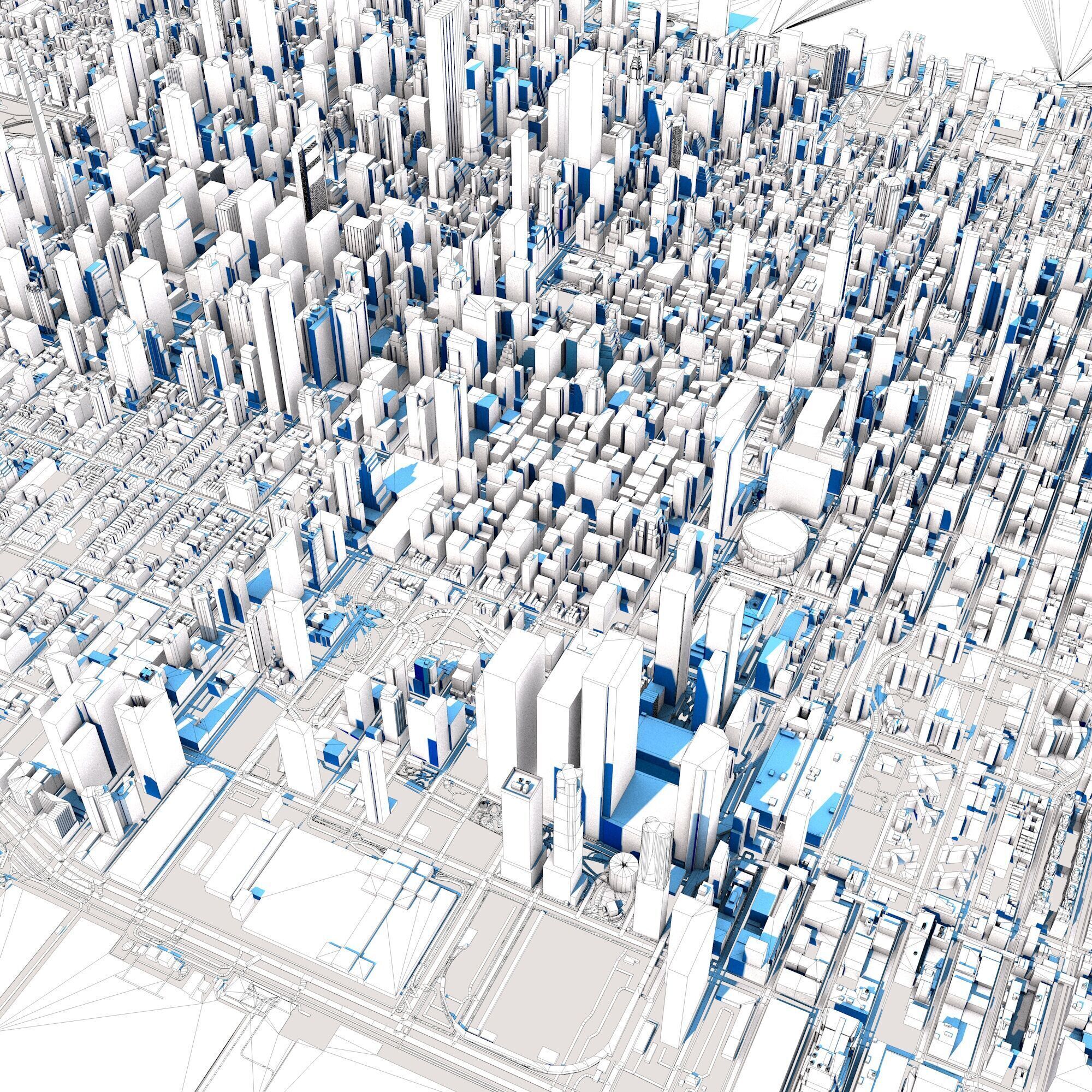 New York City USA 3D model_12