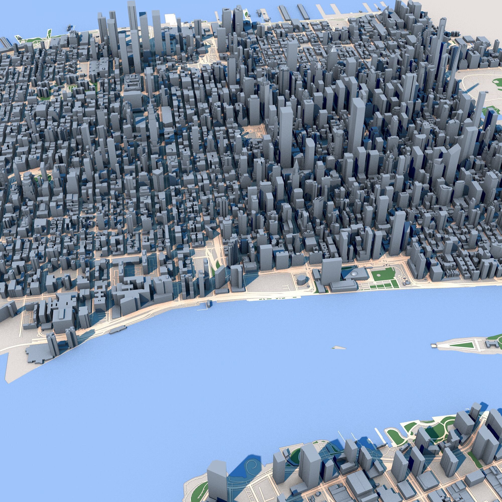 New York City USA 3D model_8