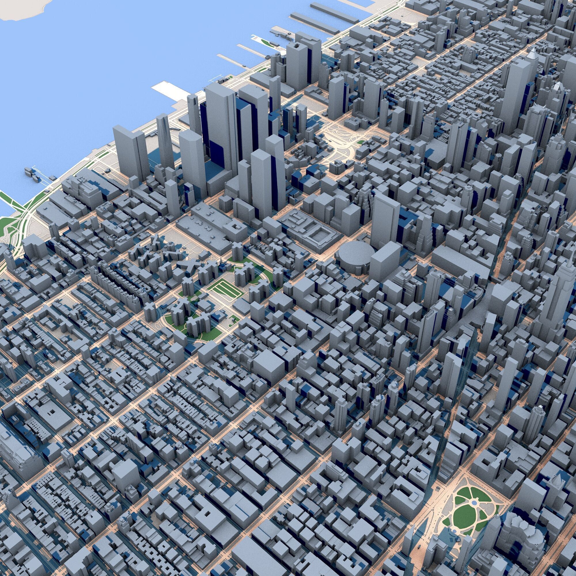 New York City USA 3D model_3