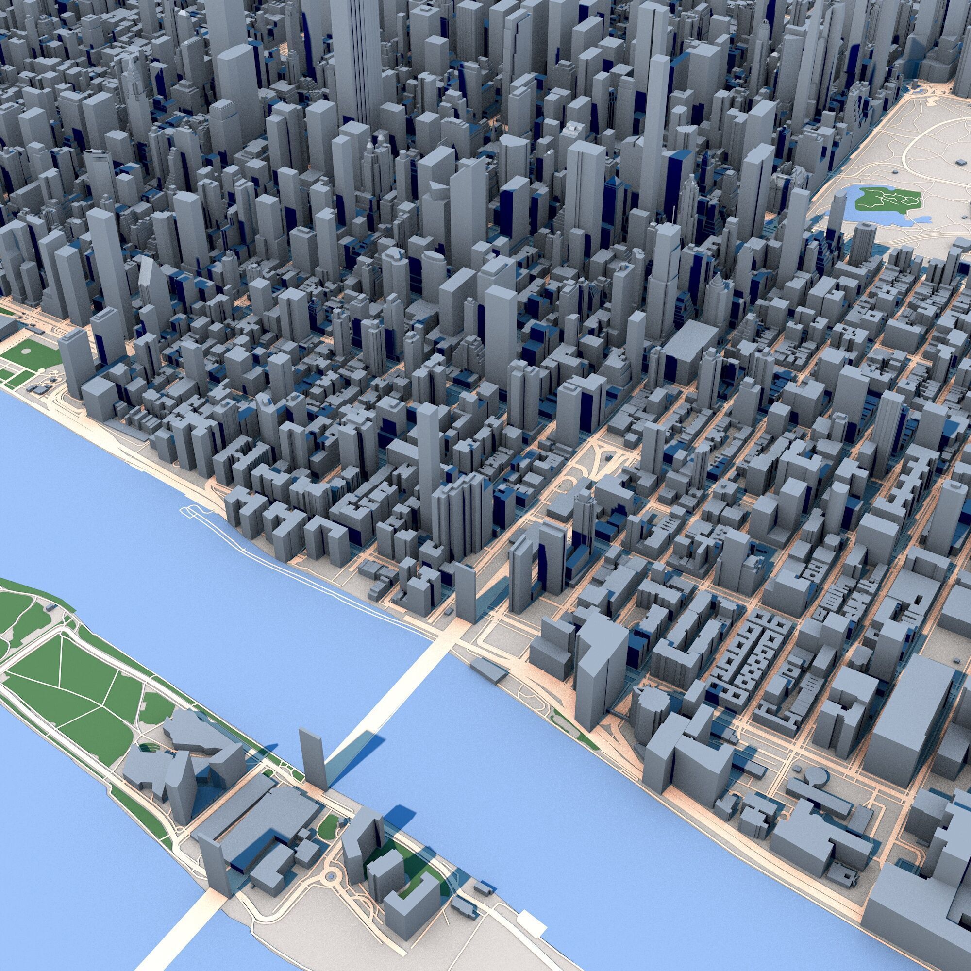 New York City USA 3D model_7