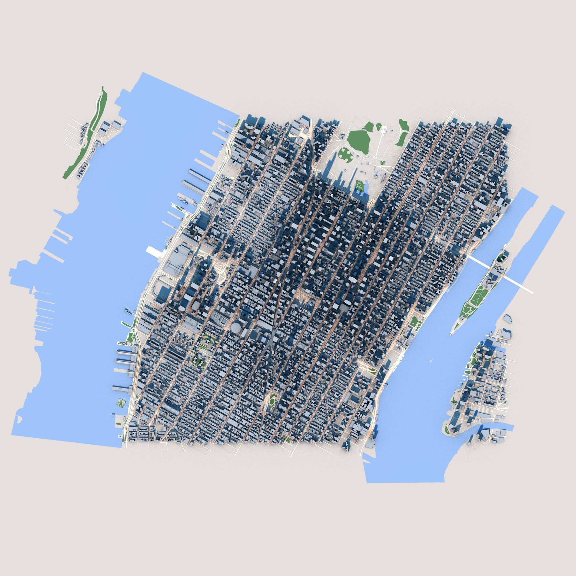 New York City USA 3D model_9
