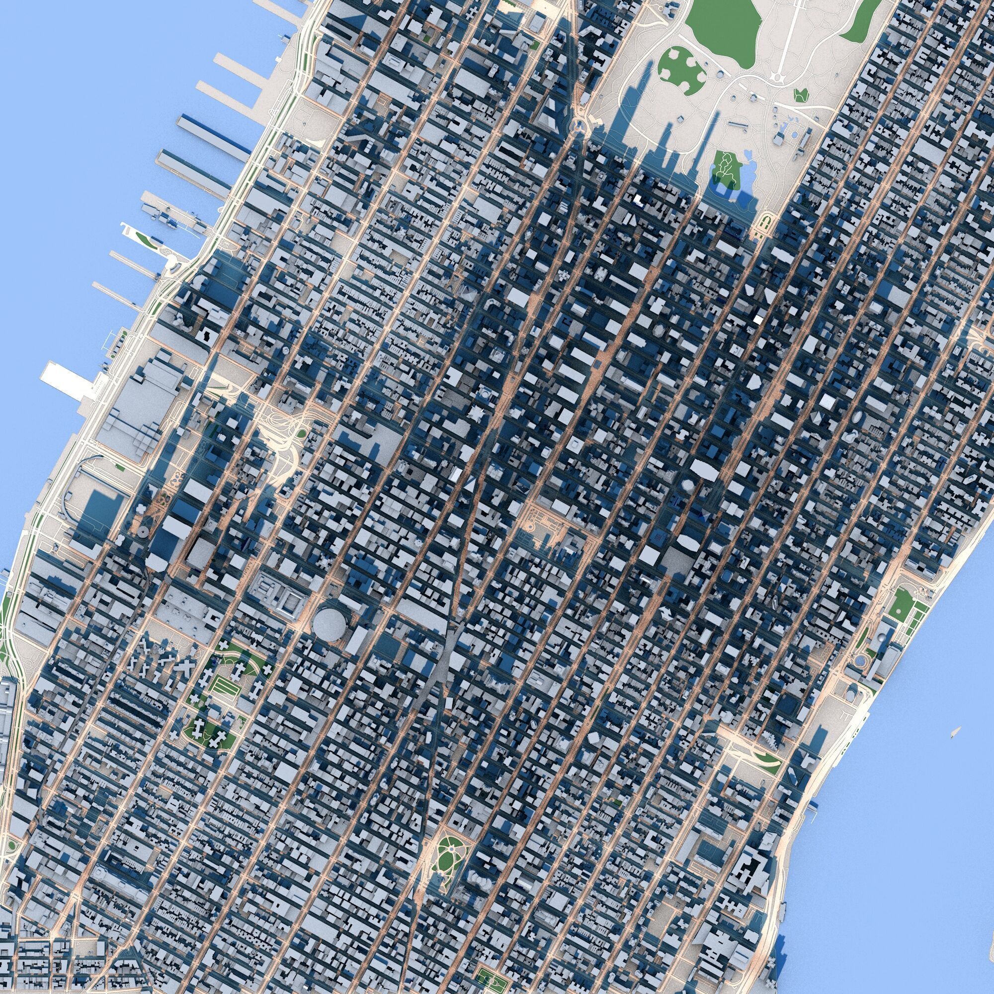 New York City USA 3D model_10