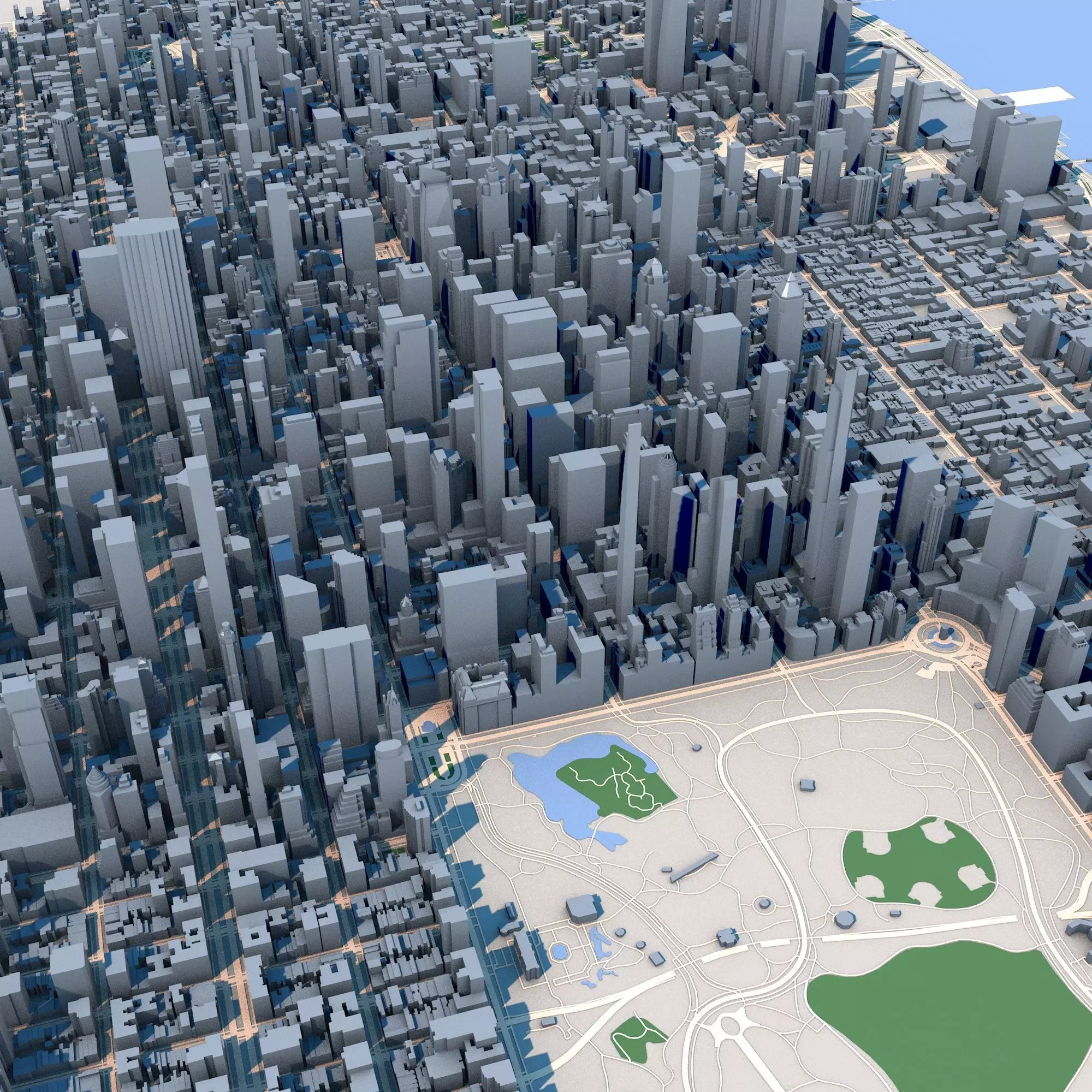 New York City USA 3D model_0