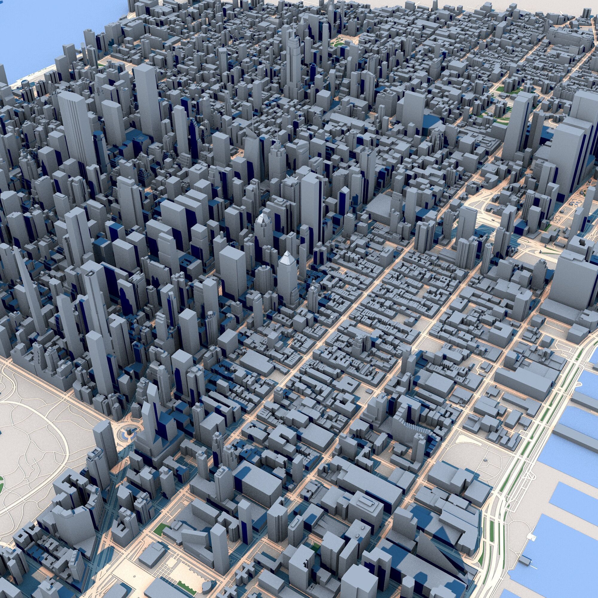 New York City USA 3D model_5