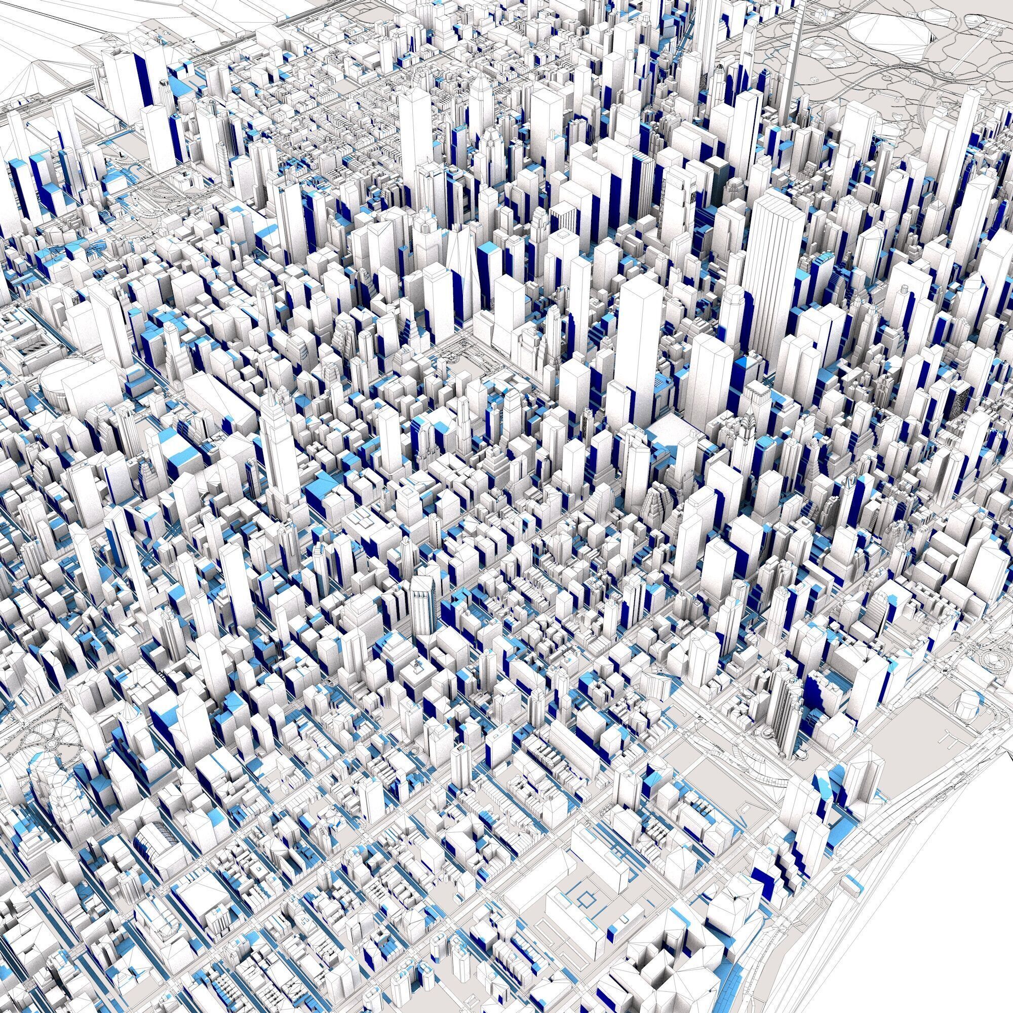 New York City USA 3D model_11