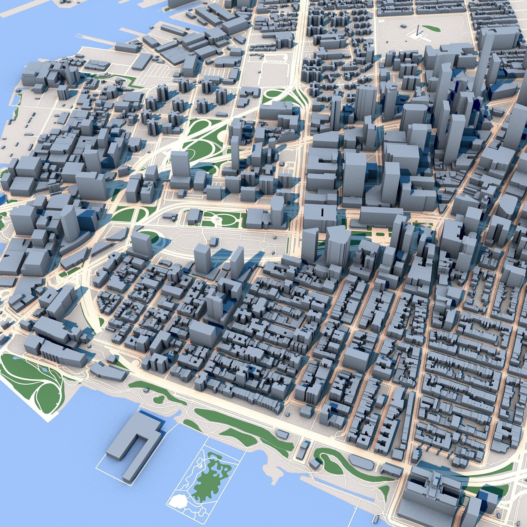 New York City USA 3D model_6