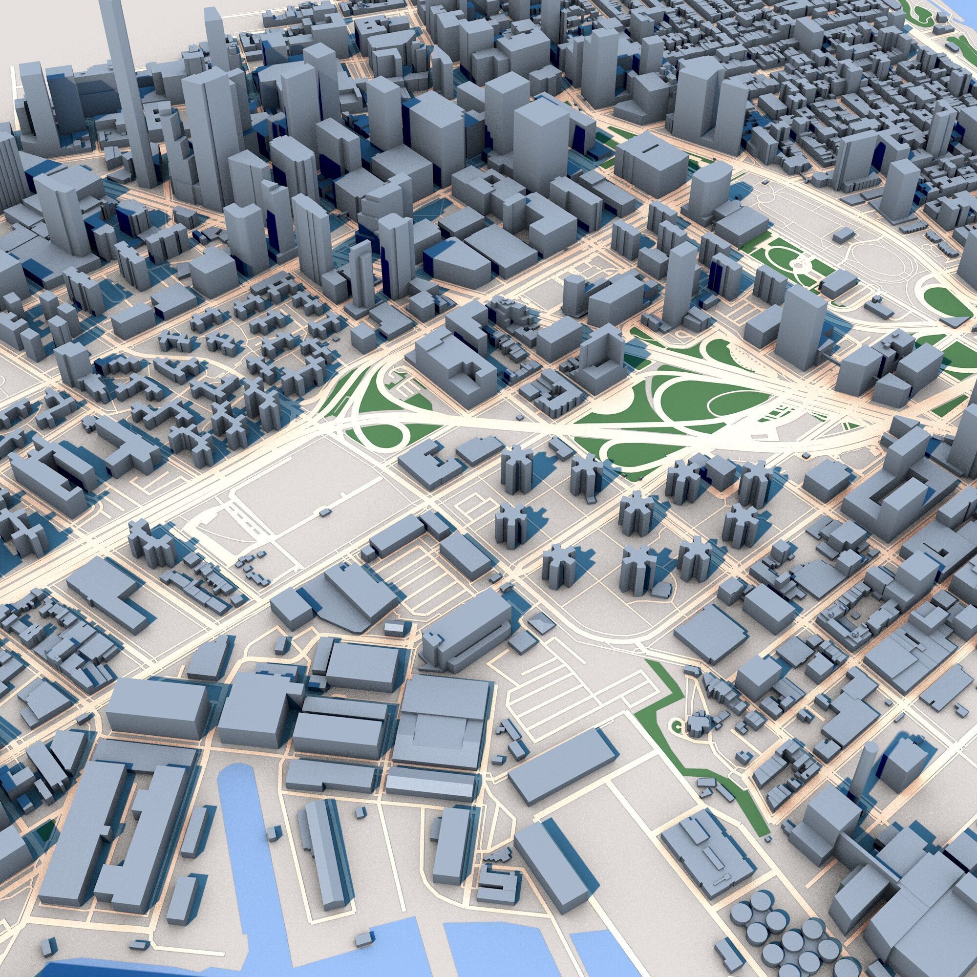 New York City USA 3D model_4